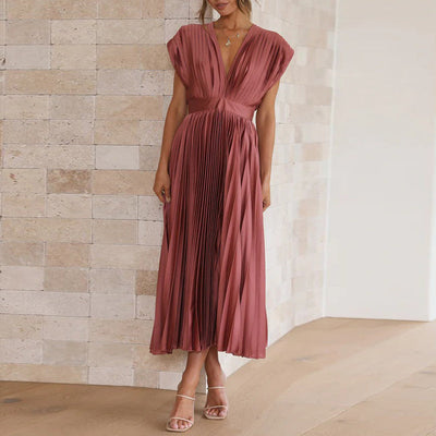 Casimir | Robe Elegant Plissé pour femme | Midi