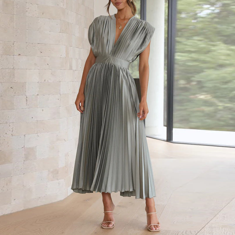 Casimir | Robe Elegant Plissé pour femme | Midi