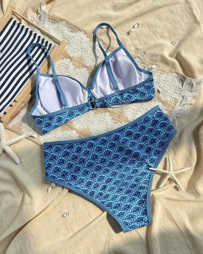 Bikini Sexy Bretelles Triangle Imprimé