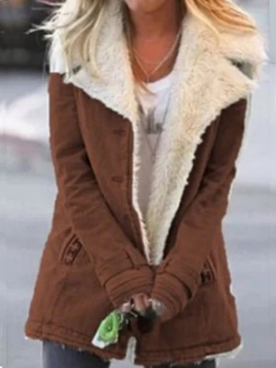 Veste Velours | Doublure Sherpa | Style Vintage