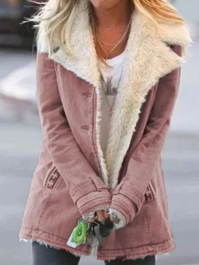 Veste Velours | Doublure Sherpa | Style Vintage