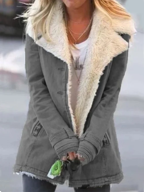 Veste Velours | Doublure Sherpa | Style Vintage