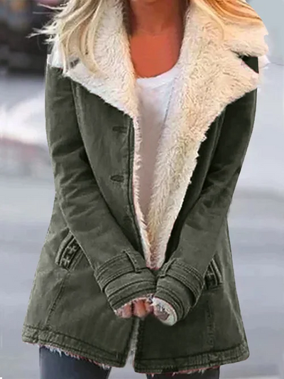 Veste Velours | Doublure Sherpa | Style Vintage