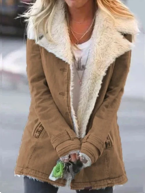 Veste Velours | Doublure Sherpa | Style Vintage