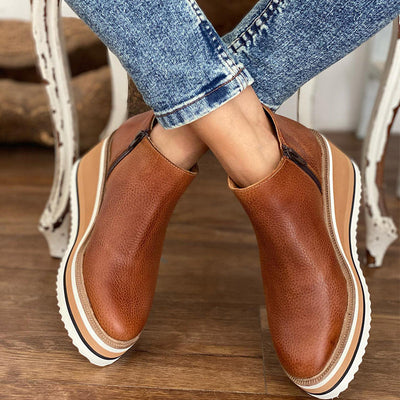 Sophie | Bottes Confortables Et Élégantes Pour Femme | Compensées