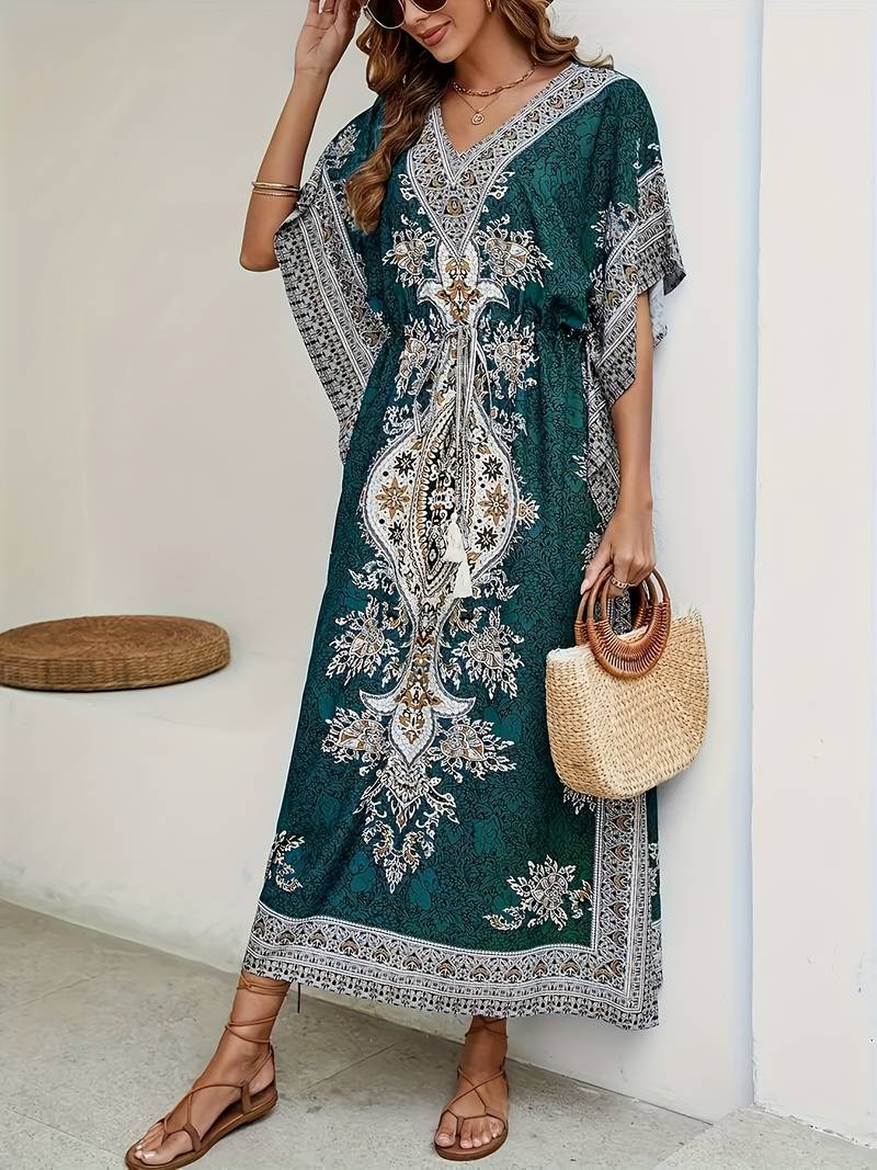 Robe Troupeau Tiki Tropicale