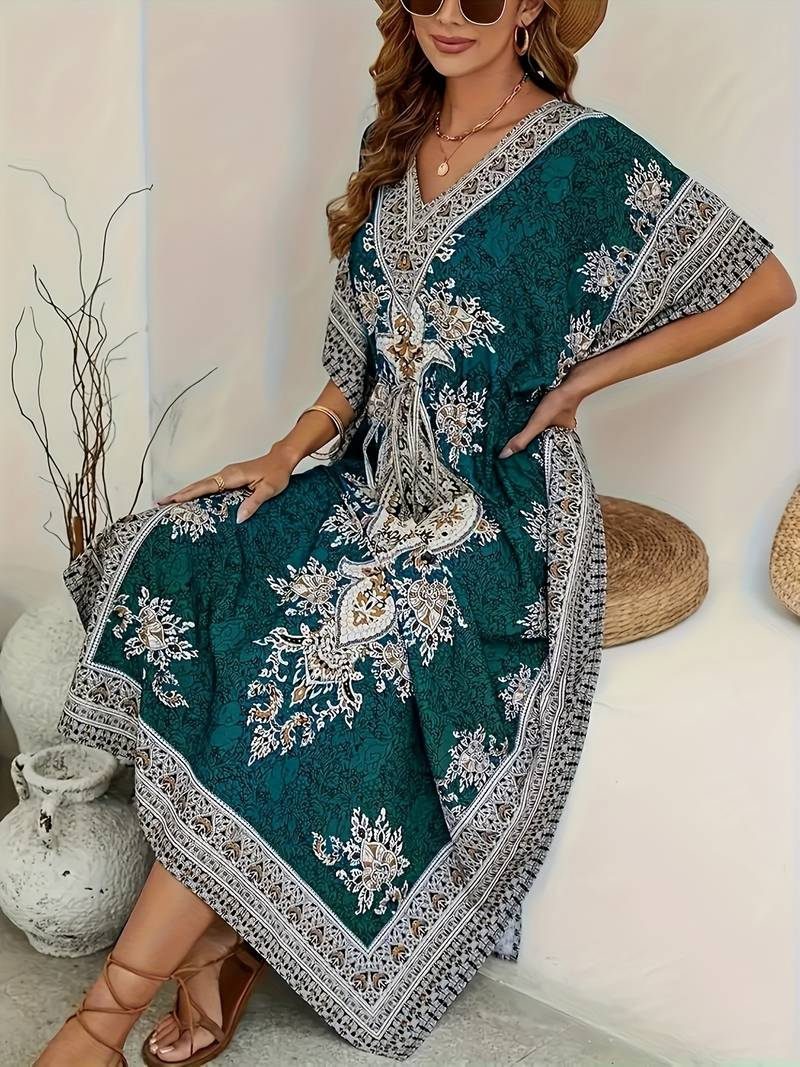 Robe Troupeau Tiki Tropicale