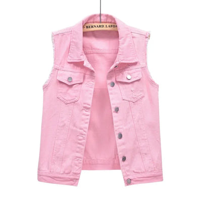 Gilet en jean Maison