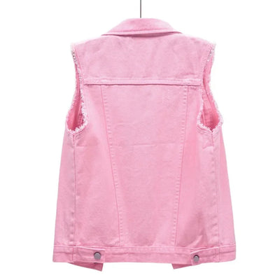 Gilet en jean Maison