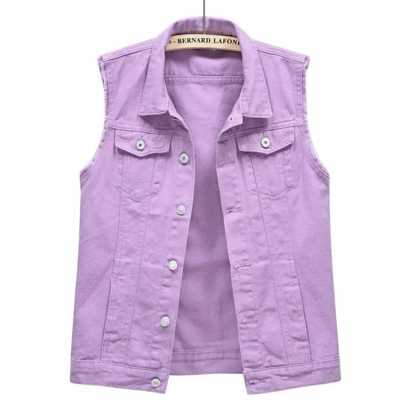Gilet en jean Maison