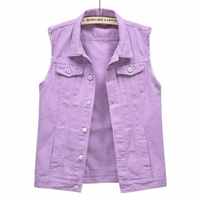 Gilet en jean Maison