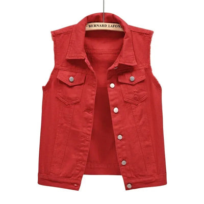 Gilet en jean Maison