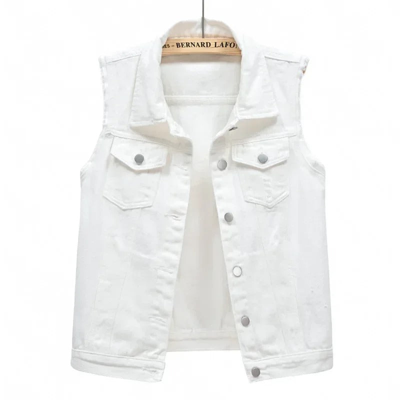 Gilet en jean Maison