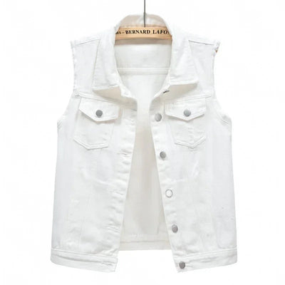 Gilet en jean Maison