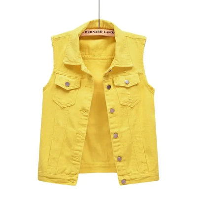 Gilet en jean Maison