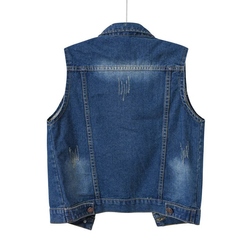 Gilet en jean Maison