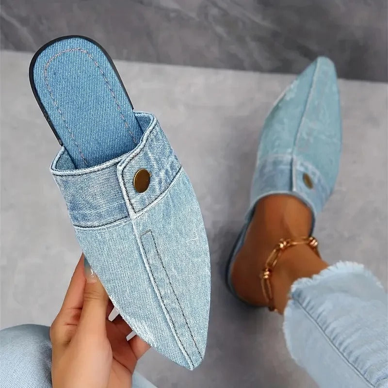 Mules Denim Theory