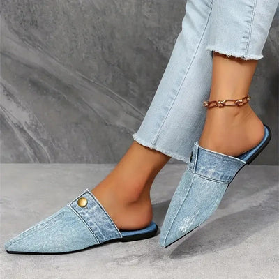 Mules Denim Theory