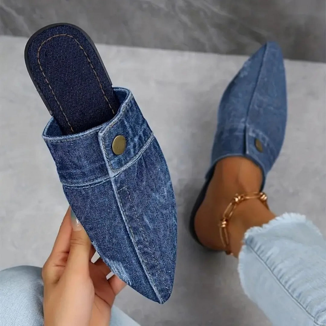 Mules Denim Theory