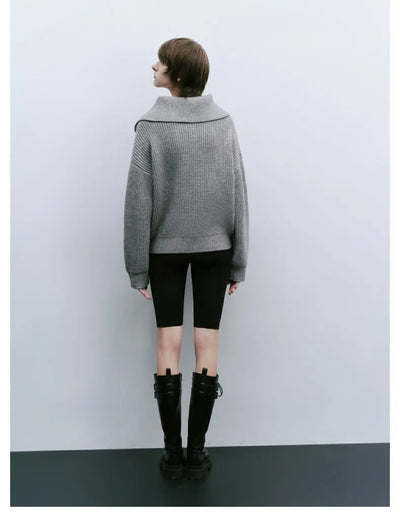 Luisa™ - Pull décontracté élégant avec fermeture éclair décontractée