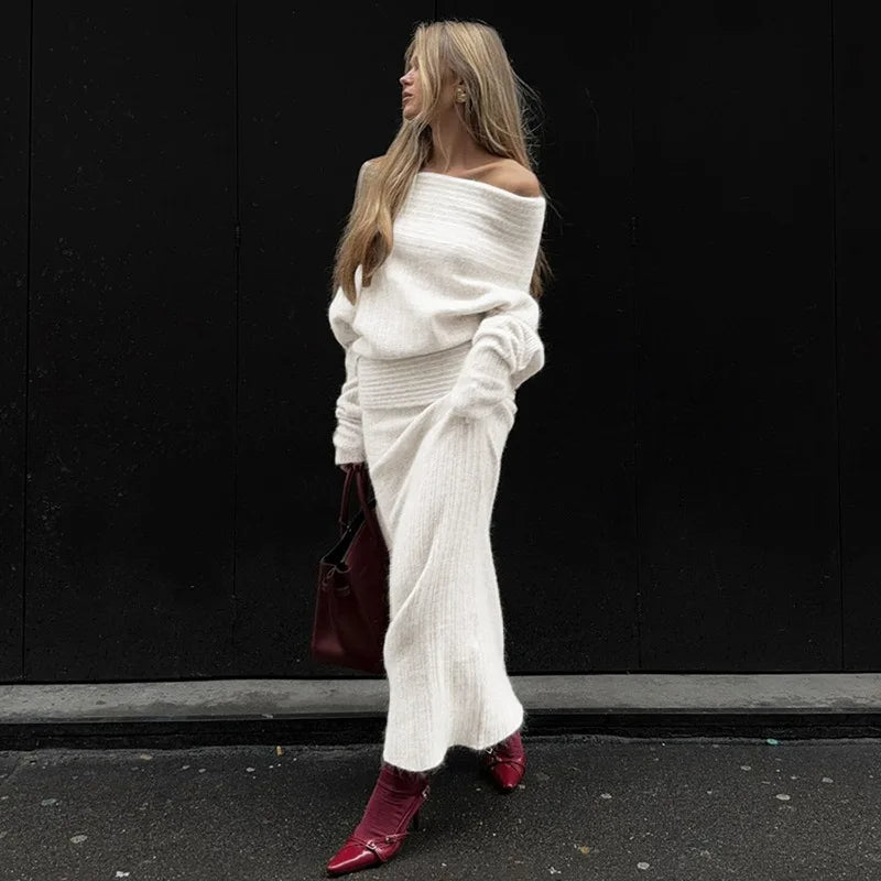 Mia™ - Ensemble de pull en laine élégant et stylé