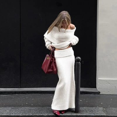 Mia™ - Ensemble de pull en laine élégant et stylé
