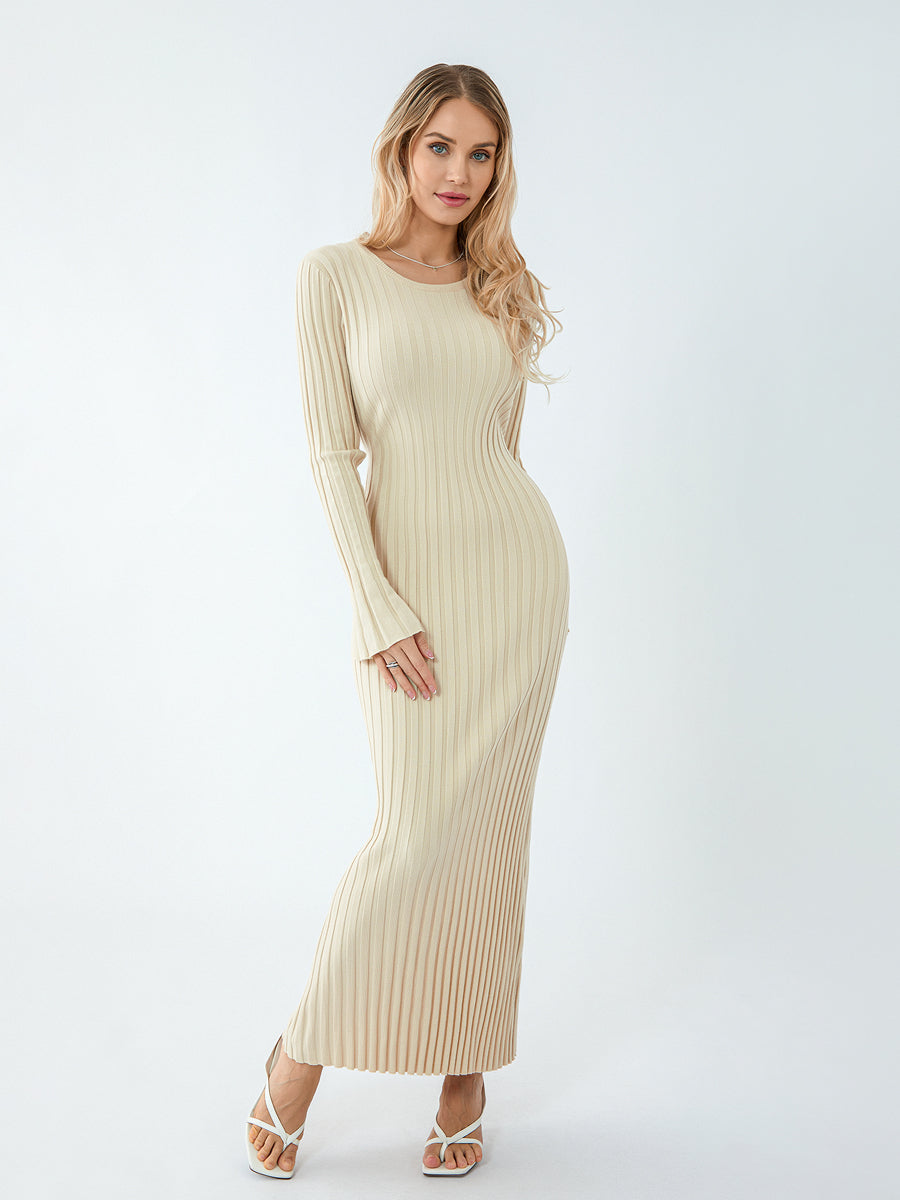 Sophie™ - Robe maxi tricotée élégante