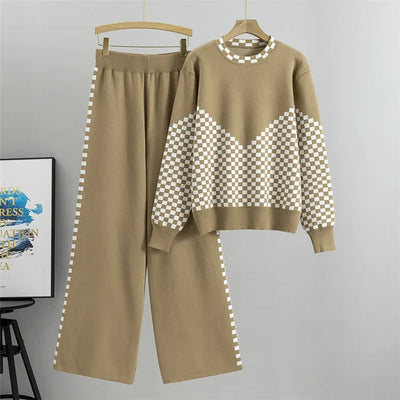 Aria™ - Ensemble Pyjama-Lounge avec Pull en Tricot