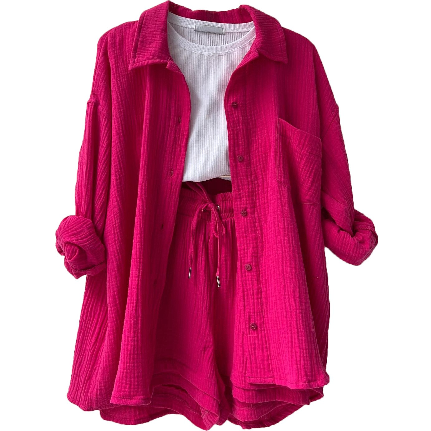 Emily™ - Ensemble de Loungewear en Coton Décontracté