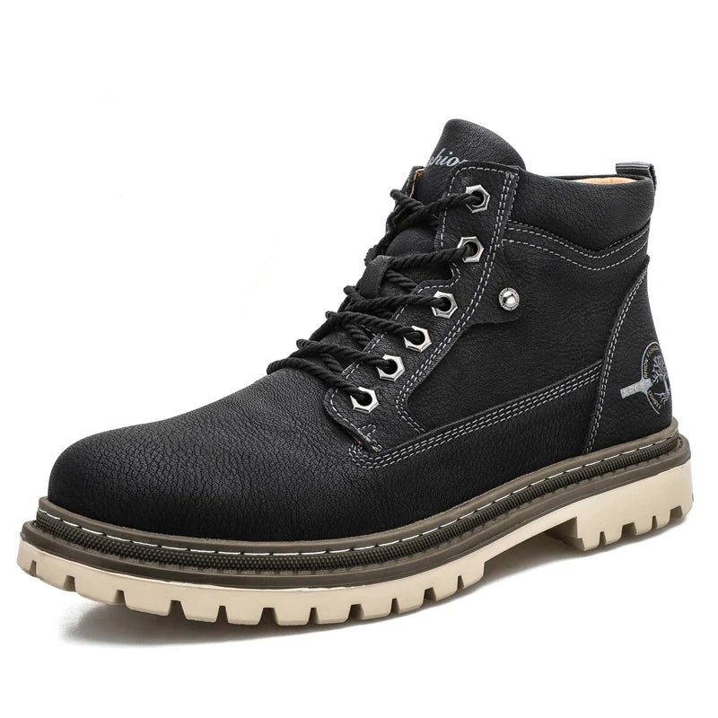 Jules | Bottes Travail Robuste Pour Hommes | À Lacets