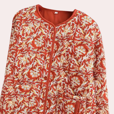 Odille - Veste Fleurs pour femme