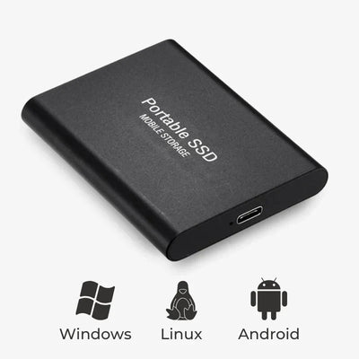 SSD externe Ultra Snel - USB 3.1