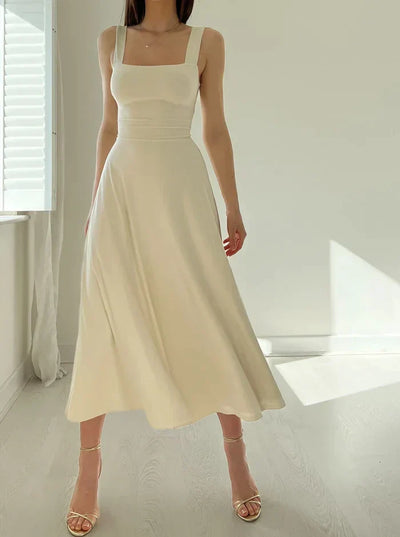 Robe d'été sans manches pour femmes | Elégante