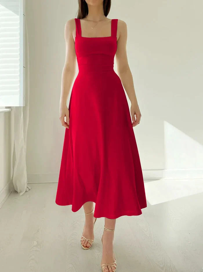 Robe d'été sans manches pour femmes | Elégante