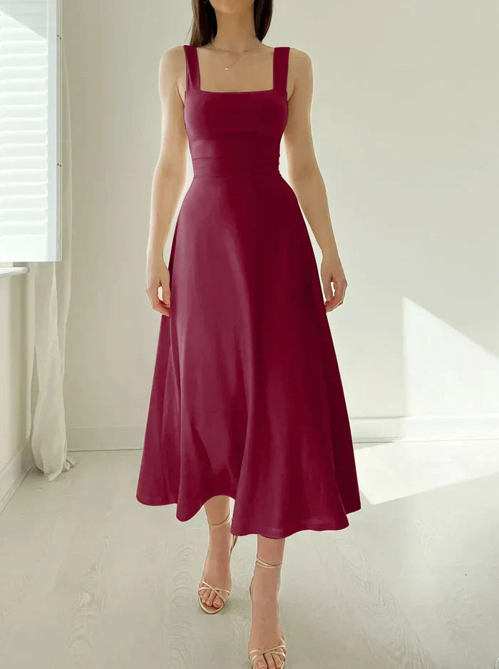 Robe d'été sans manches pour femmes | Elégante