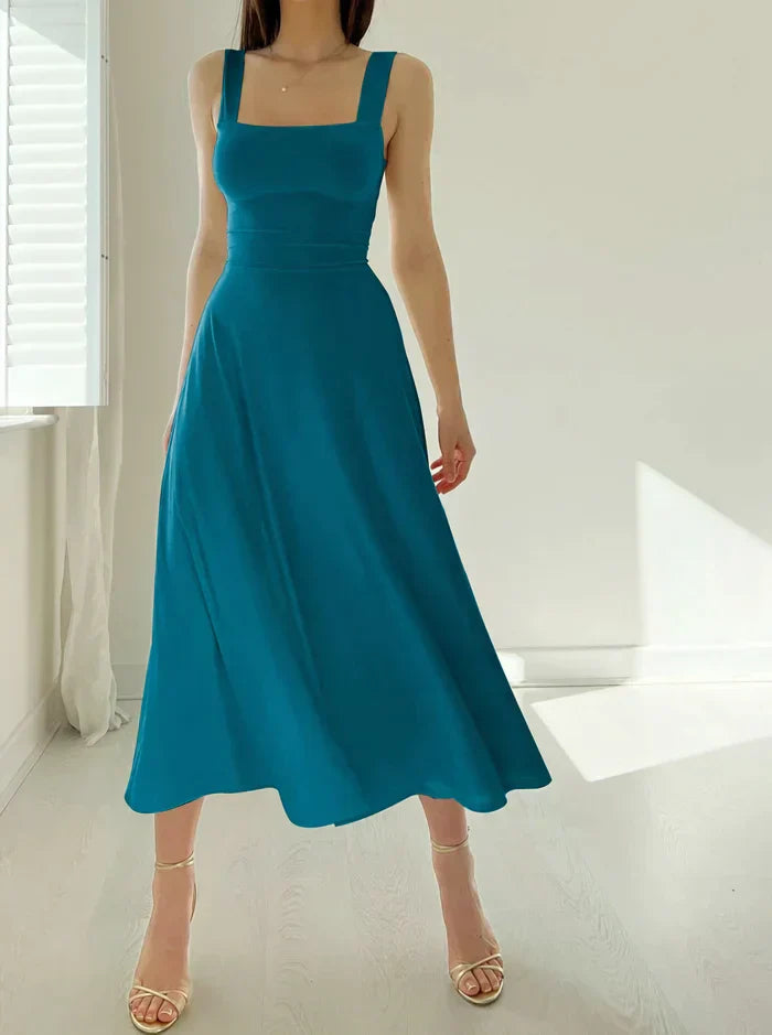 Robe d'été sans manches pour femmes | Elégante