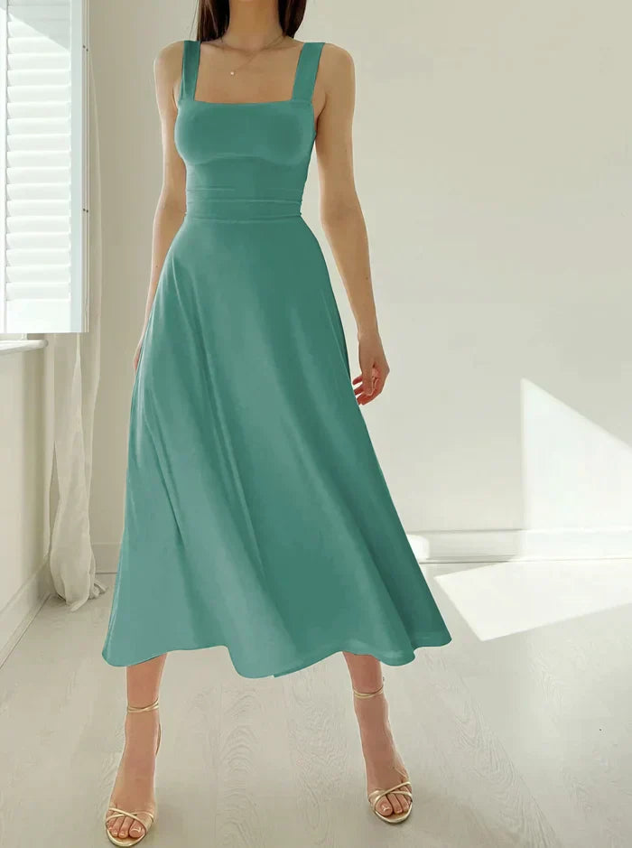 Robe d'été sans manches pour femmes | Elégante