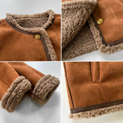 Evelyn | Veste en peau de mouton véritable