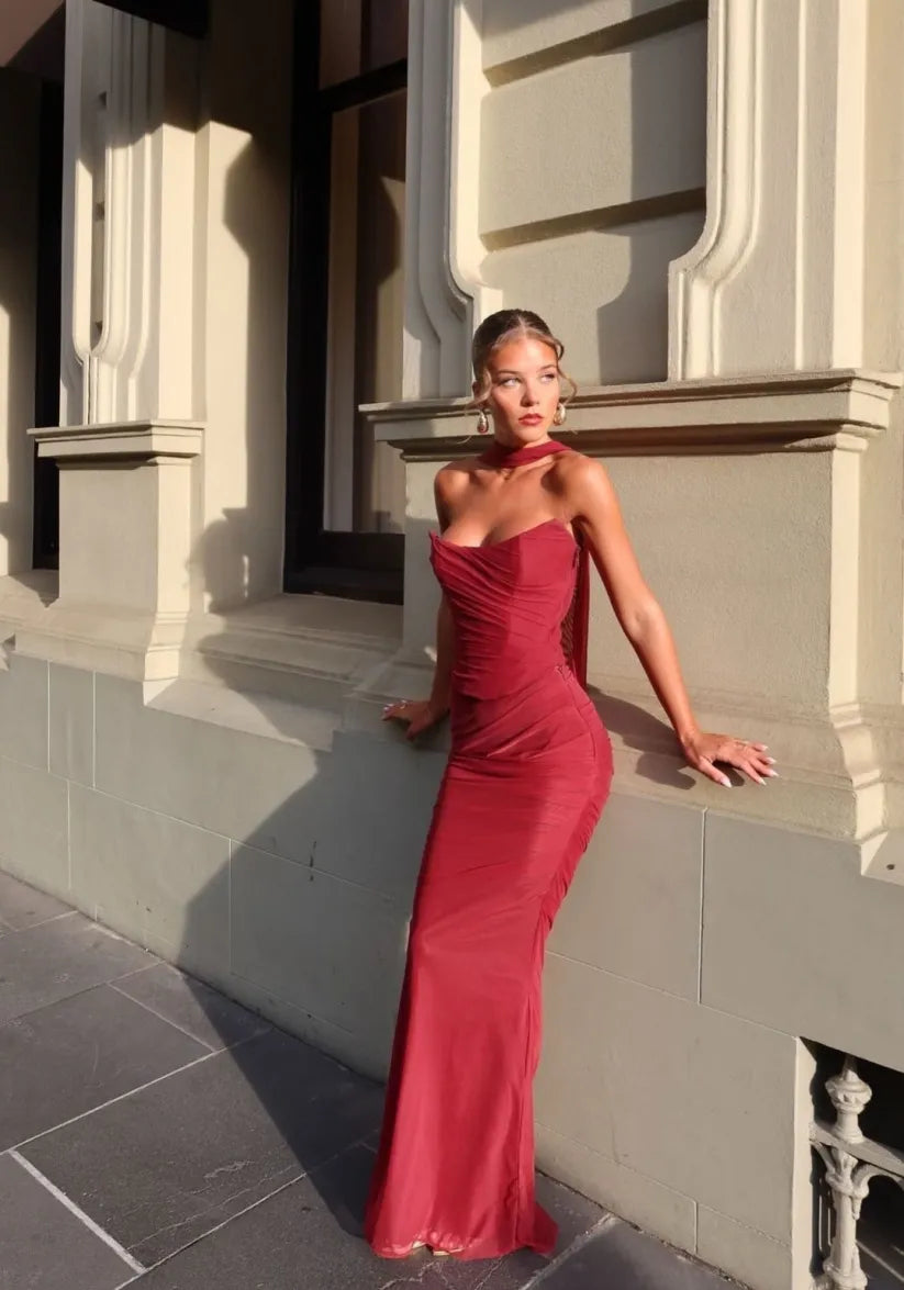 Aniyah | Robe midi sans manches