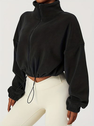 Velexia | Crop Top en Fleece