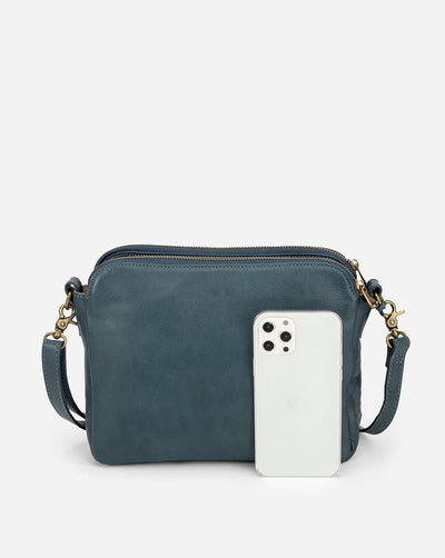 KIM™ - SAC À BANDOULIÈRE EN CUIR PRATIQUE ET ÉLÉGANT