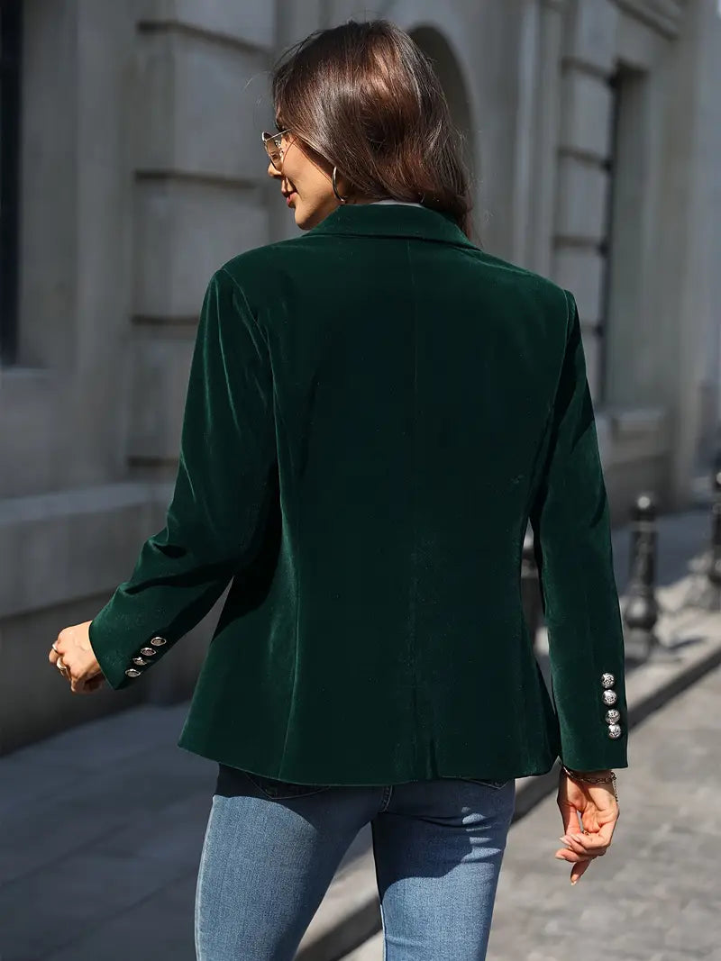 Bellini™ | Blazer en Velours Élégant