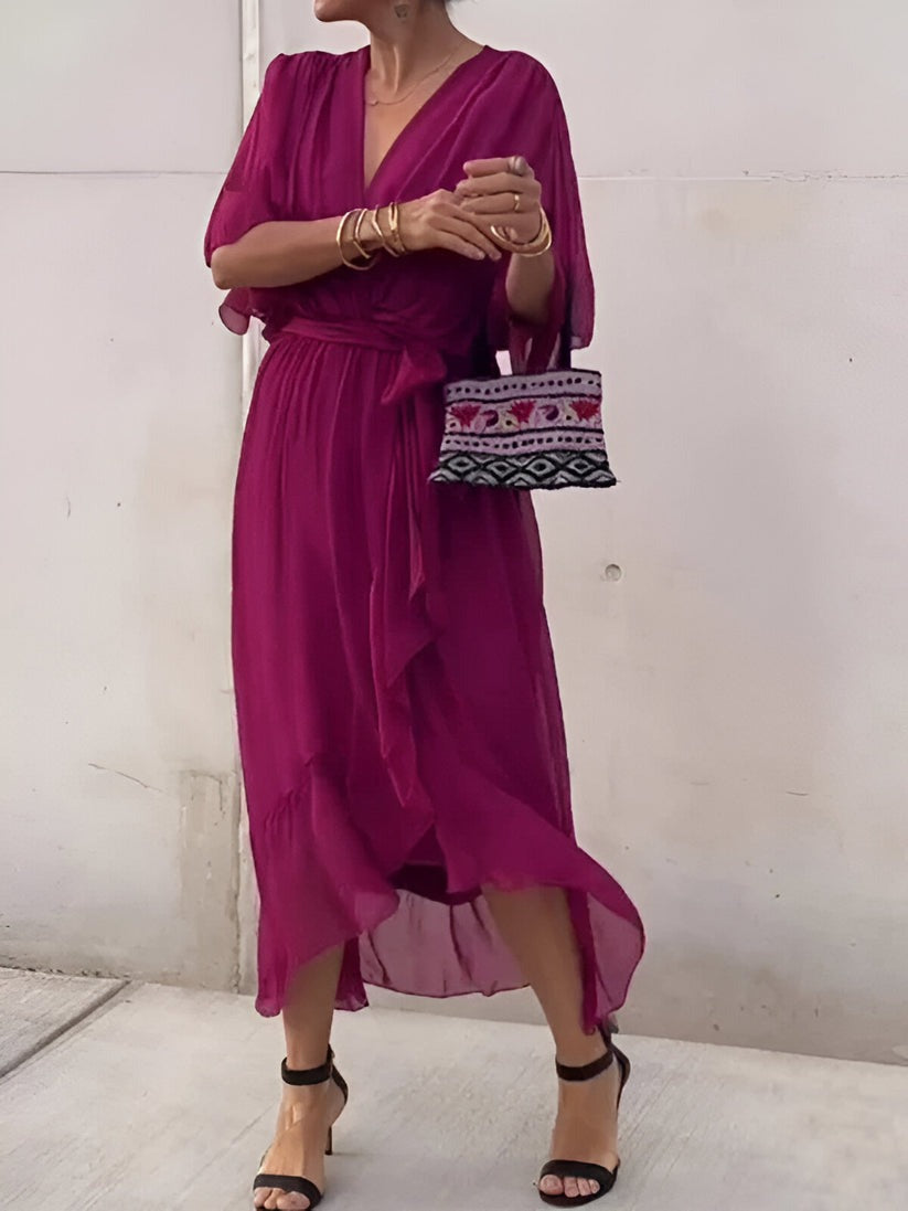 Robe en mousseline de soie
