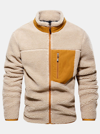 Veste en fausse fourrure Teddy zippée CRERI