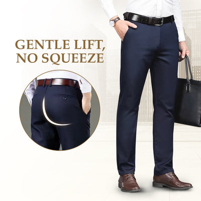 Pantalon Homme Extensible Coupe Droite