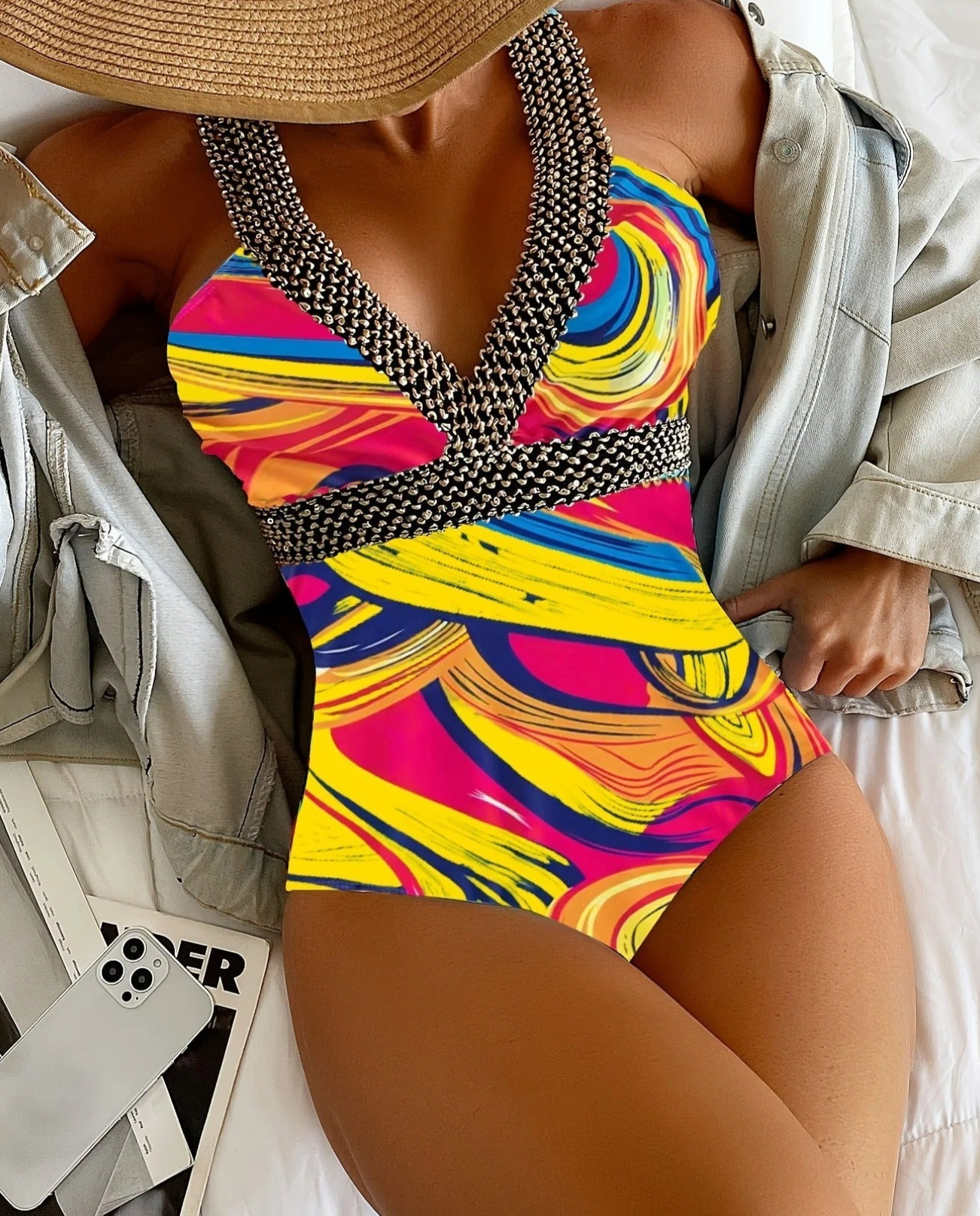 Maillot de bain une pièce élégant Grace