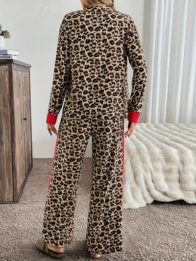 Livia – Ensemble fluide imprimé léopard chic et confortable