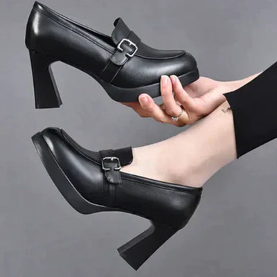 Ella | Mocassins à talons
