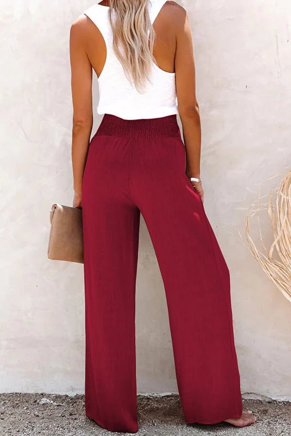 Riana™ | Pantalons Relaxed Taille Haute