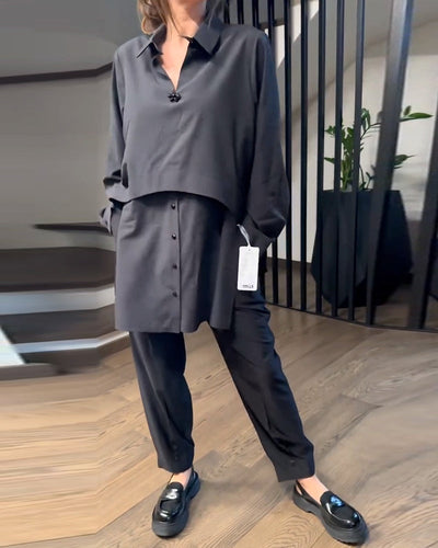 Chemise Designer Manches longues